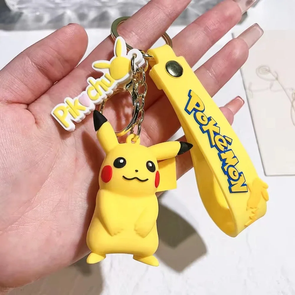 Pokemon Pikachu Keychain‎ Pendant Schoolbag Charm Gift for Fans NWT